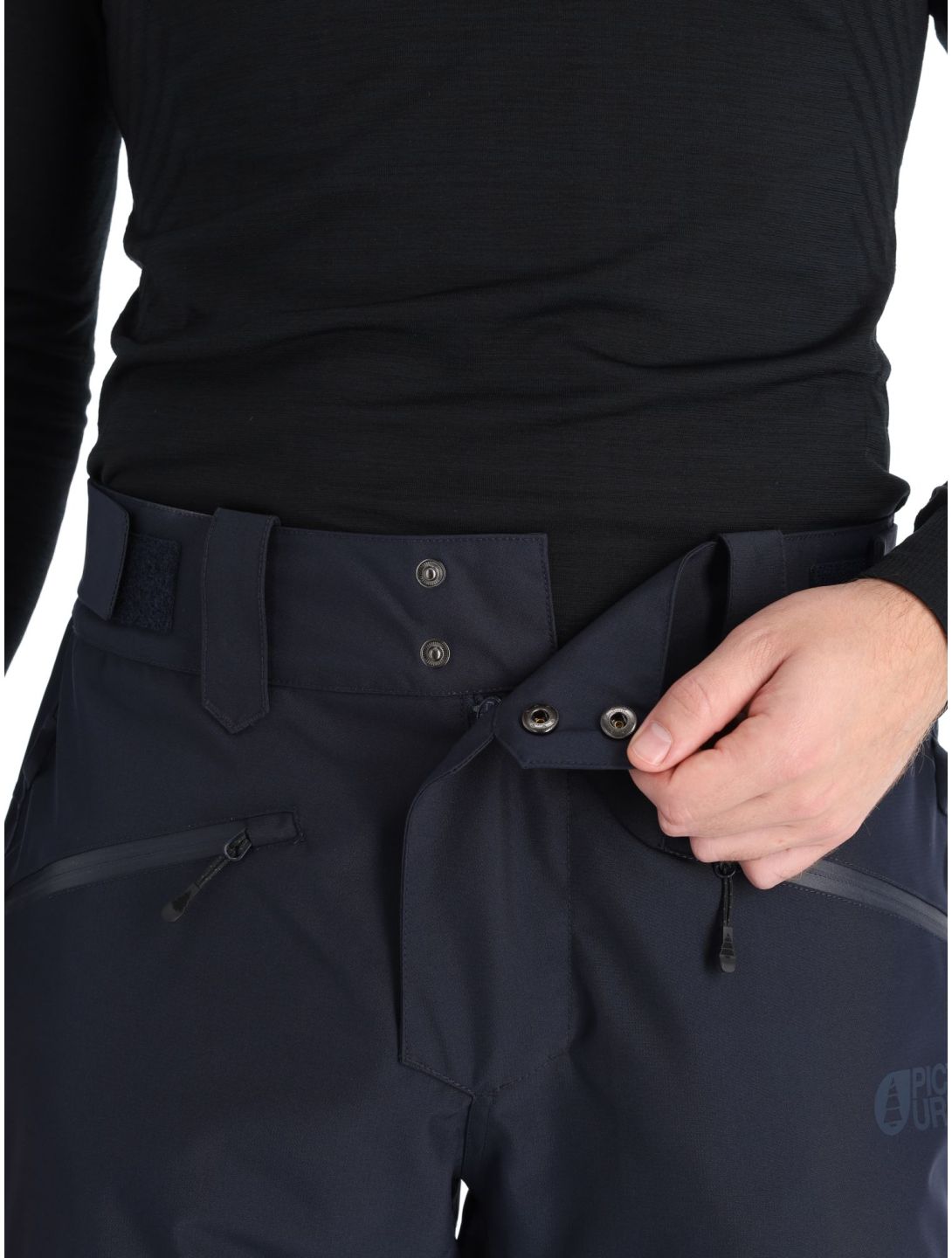 Picture, Plan pantaloni da sci uomo Dark Blue blu 