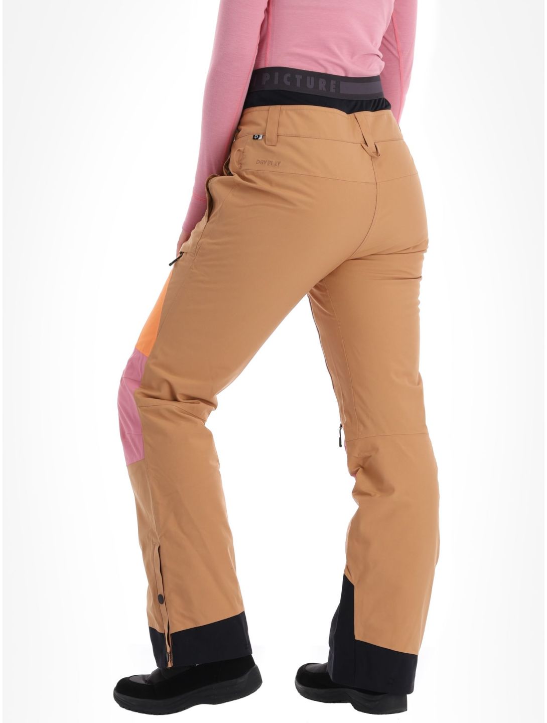 Picture, Seen pantaloni da sci donna Latte beige 