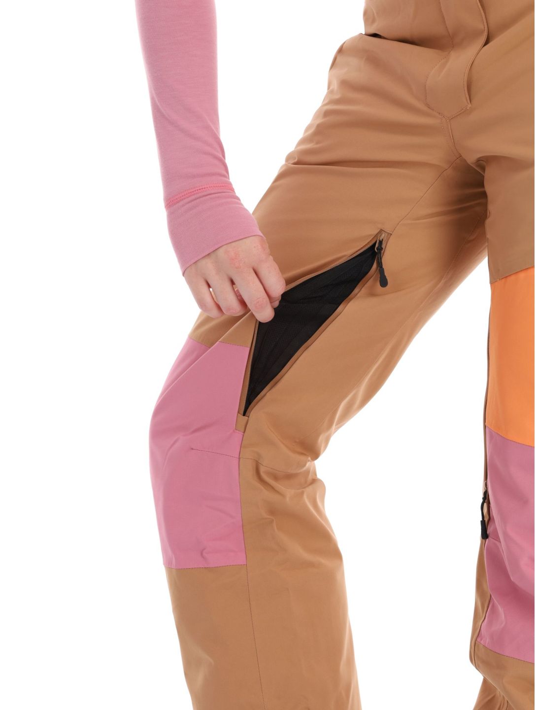 Picture, Seen pantaloni da sci donna Latte beige 