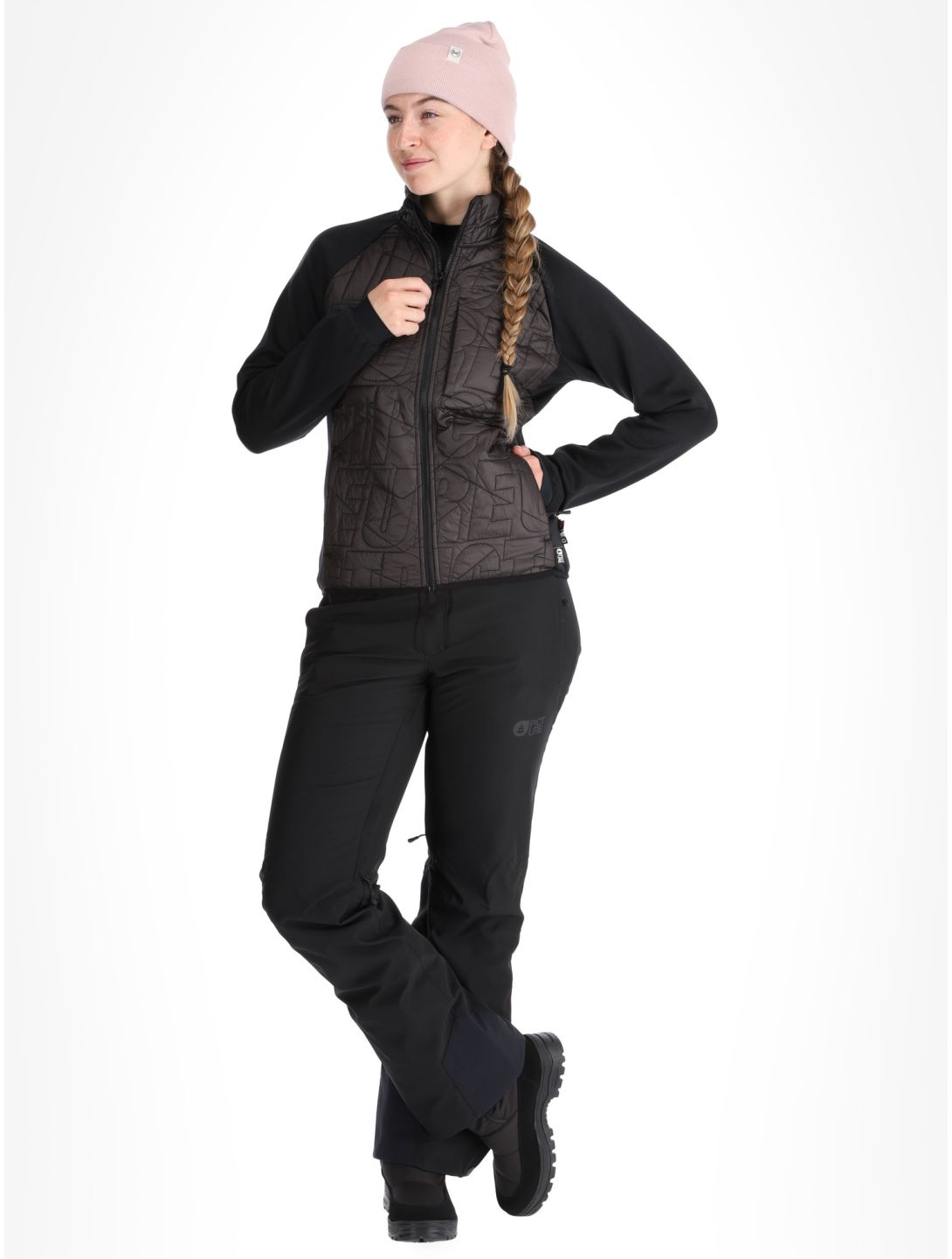 Picture, Tehanie Hybrid gilet donna Black nero 