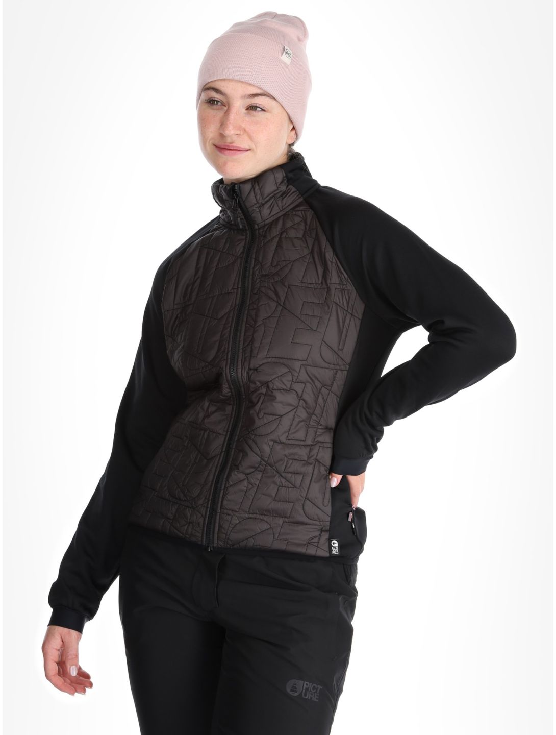 Picture, Tehanie Hybrid gilet donna Black nero 