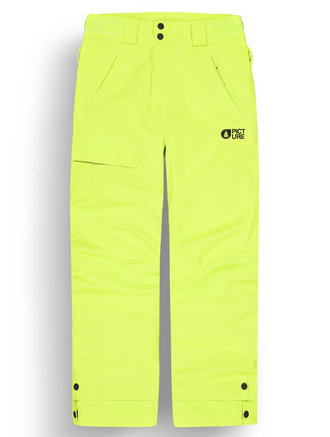 Picture, Time pantaloni da sci bambino Acid Lime verde 