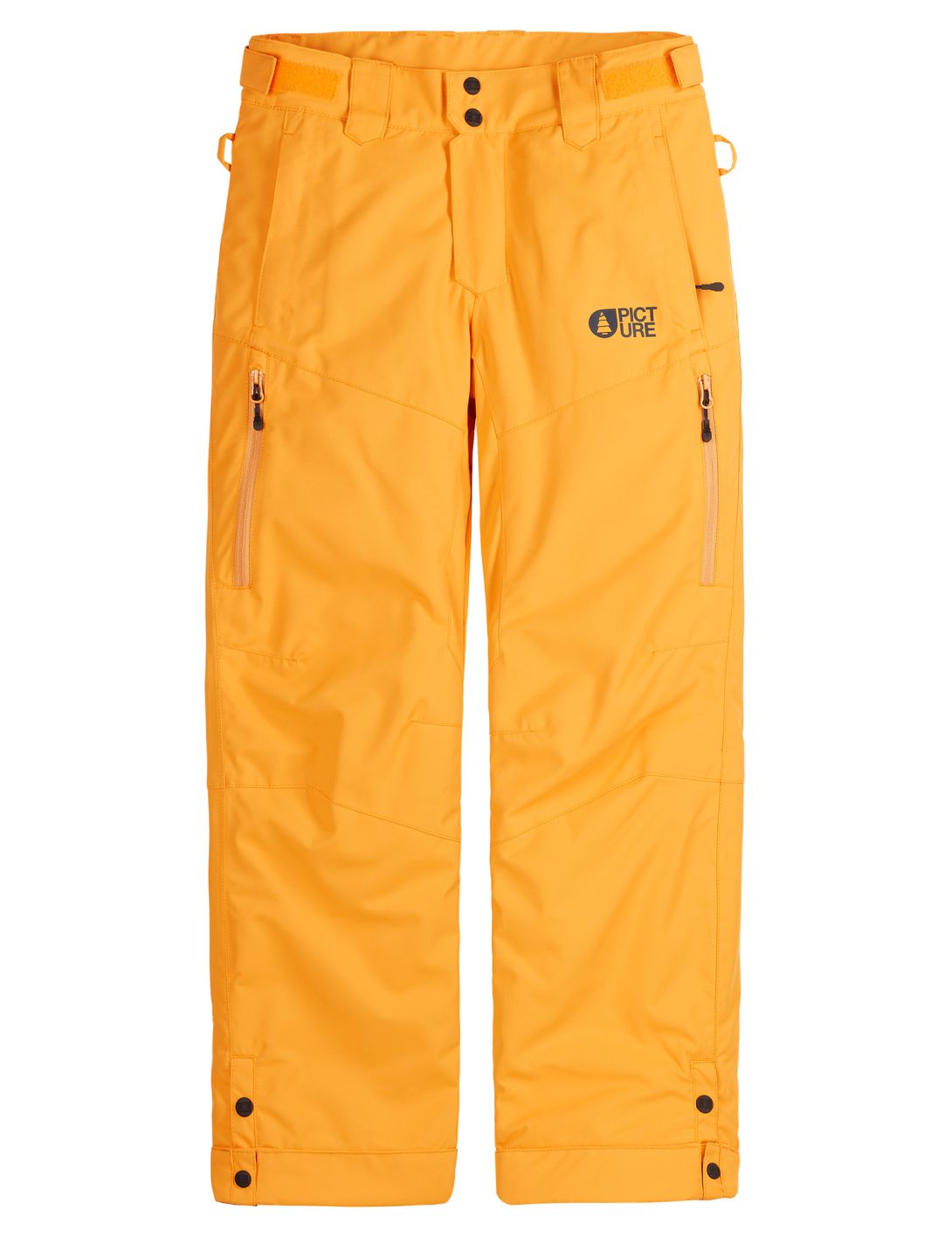 Picture, Time pantaloni da sci bambino Autumn Blaze giallo 