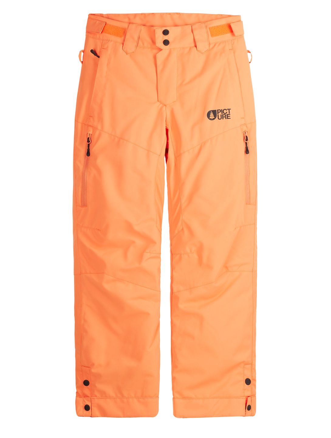 Picture, Time pantaloni da sci bambino Tangerine arancio 