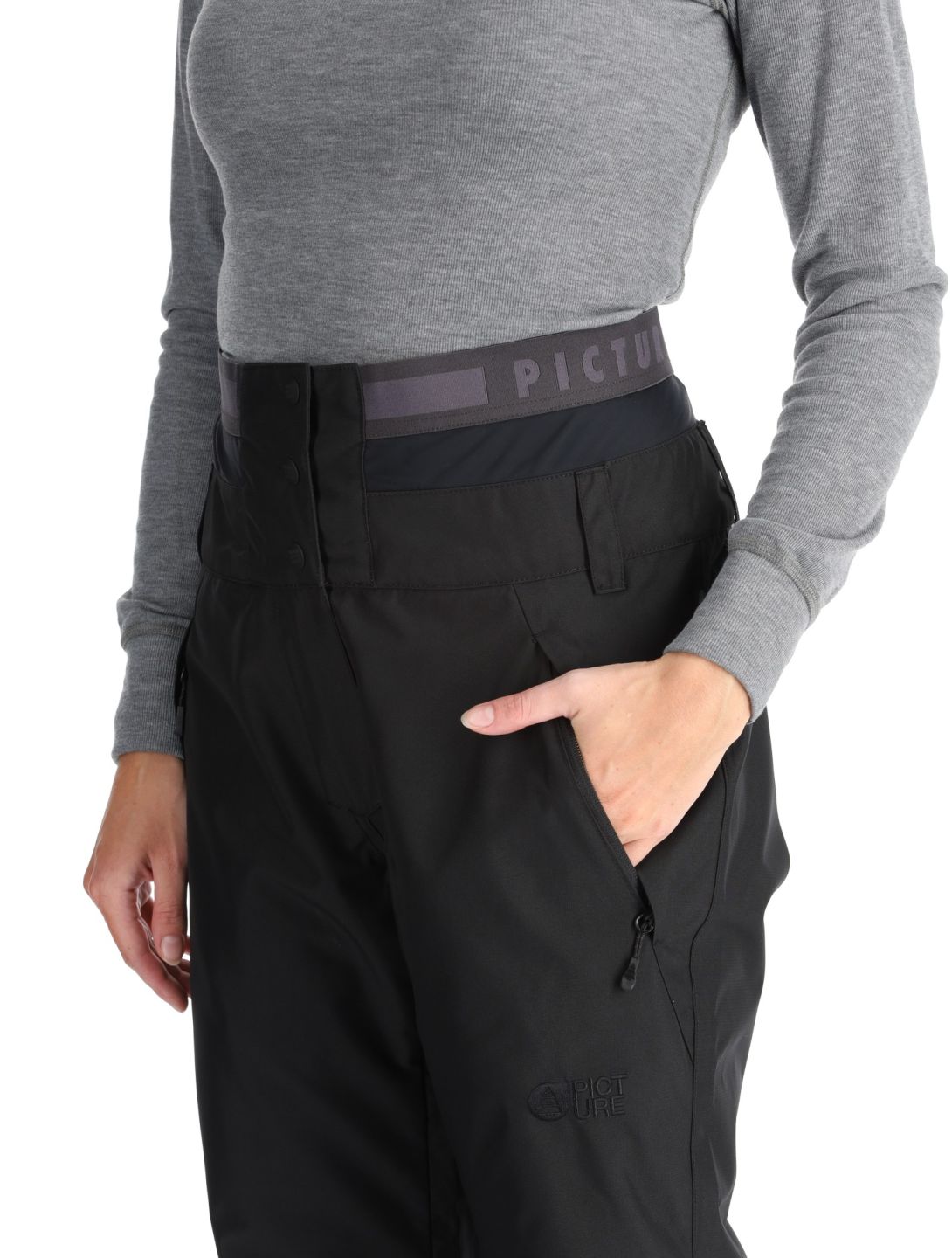 Picture, Treva pantaloni da sci donna Black nero 