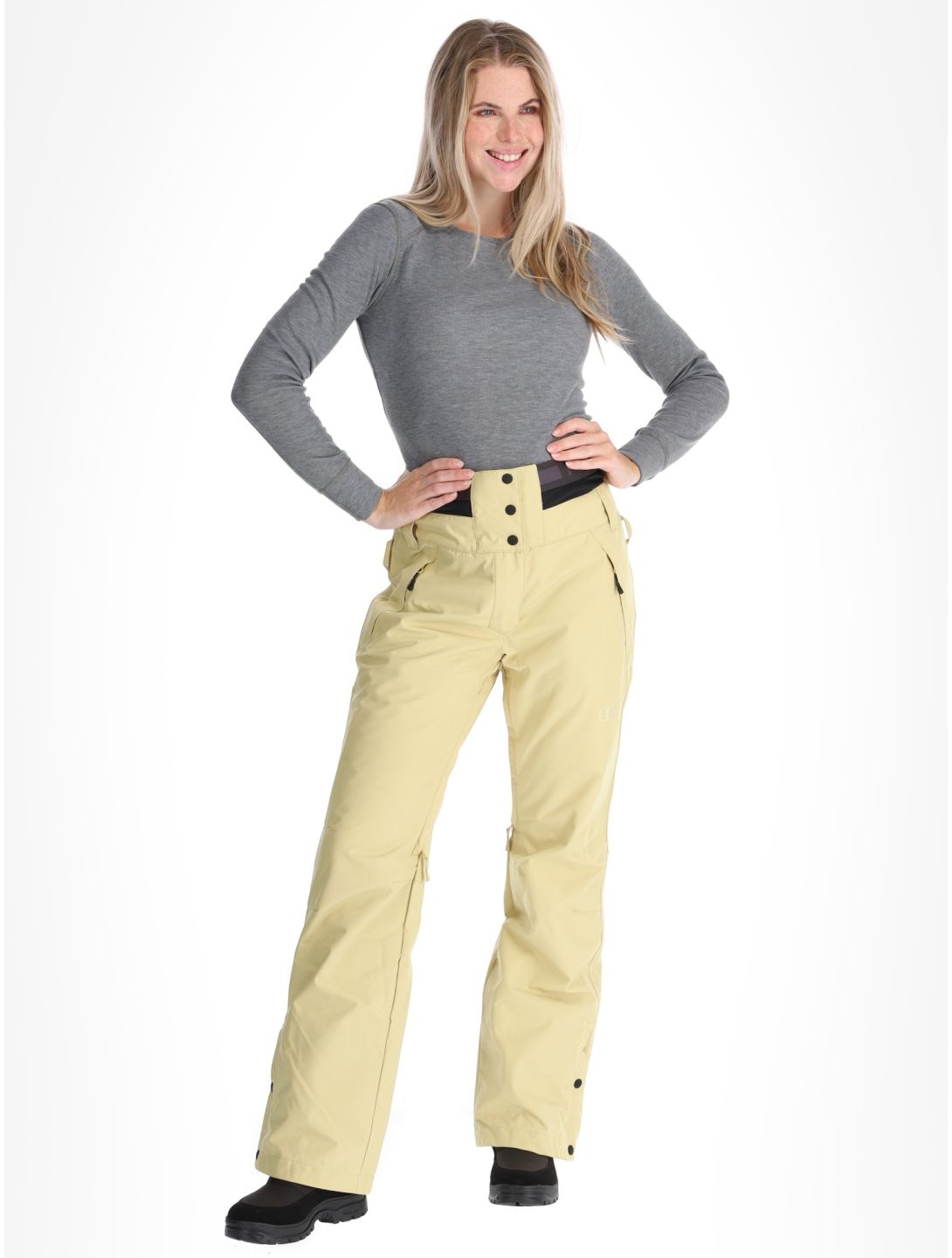 Picture, Treva pantaloni da sci donna Hemp marrone 