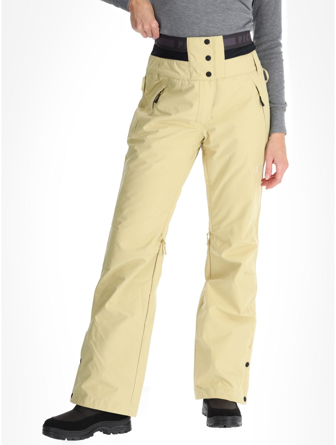 Picture, Treva pantaloni da sci donna Hemp marrone 