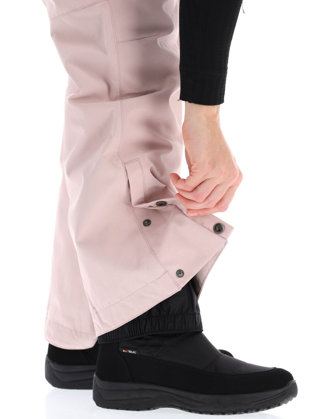 Picture, Treva pantaloni da sci donna Shadow Gray rosa 