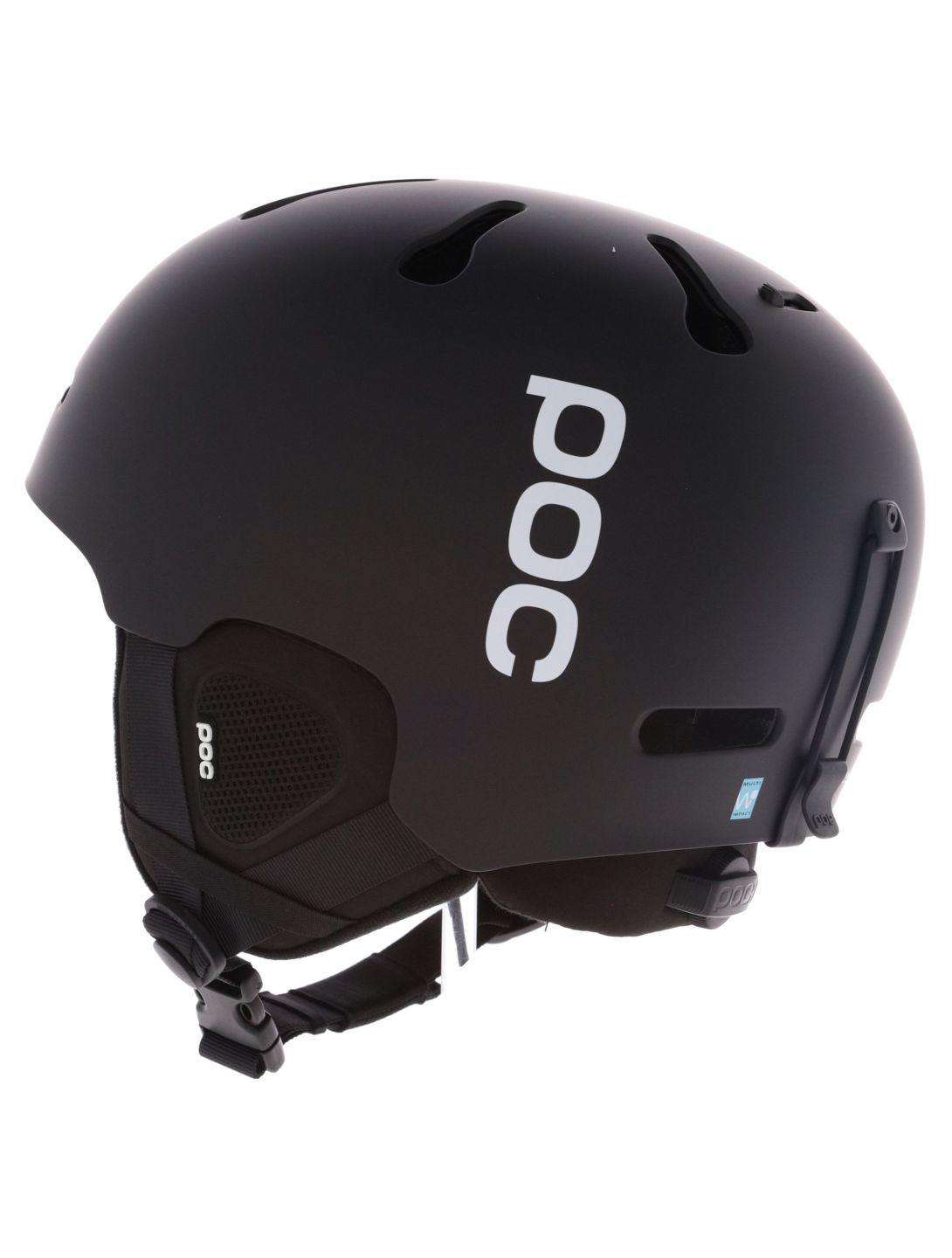 POC, Auric Cut casco unisex Matt Black nero 