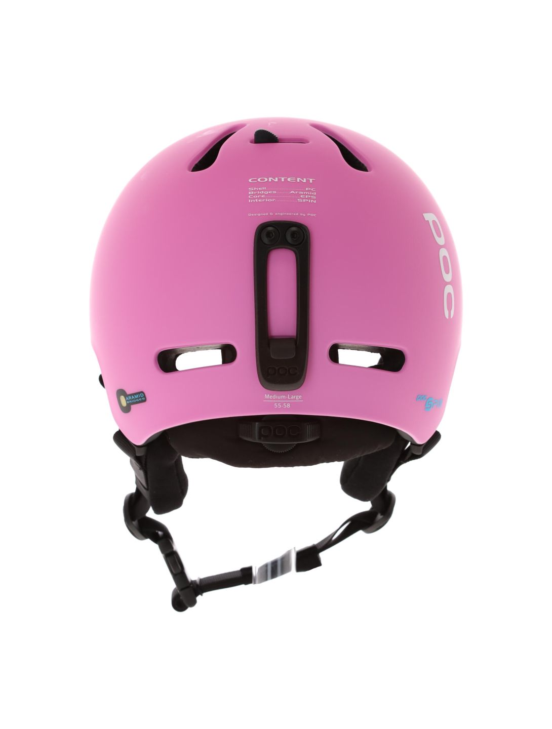 POC, Fornix Spin casco unisex actinium rosa 