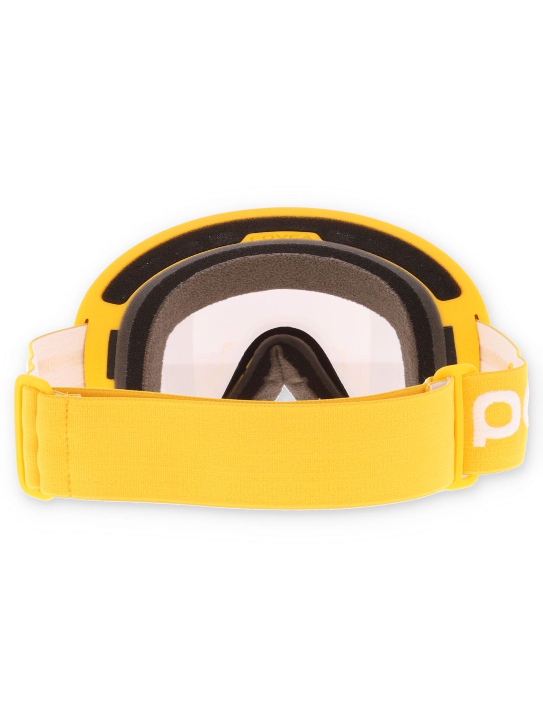 POC, Fovea mascherina da sci unisex Sulphite Yellow / Partly Sunny Ivory giallo, grigio 