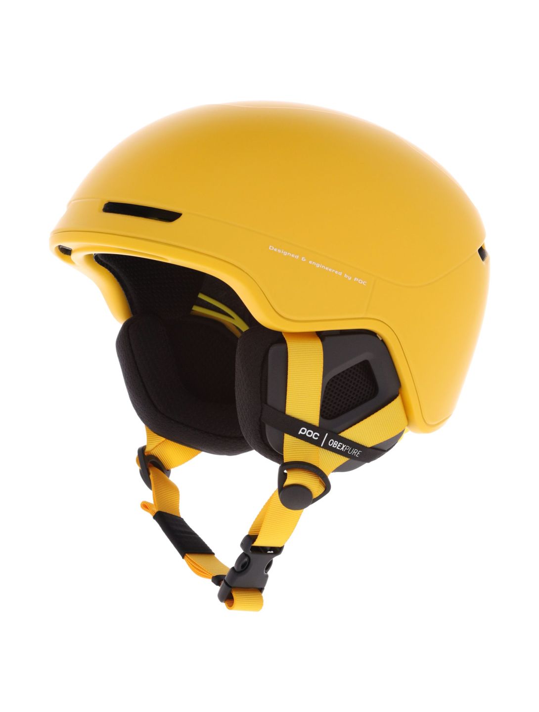 POC, Obex Pure casco unisex Sulphite Yellow Matt giallo 