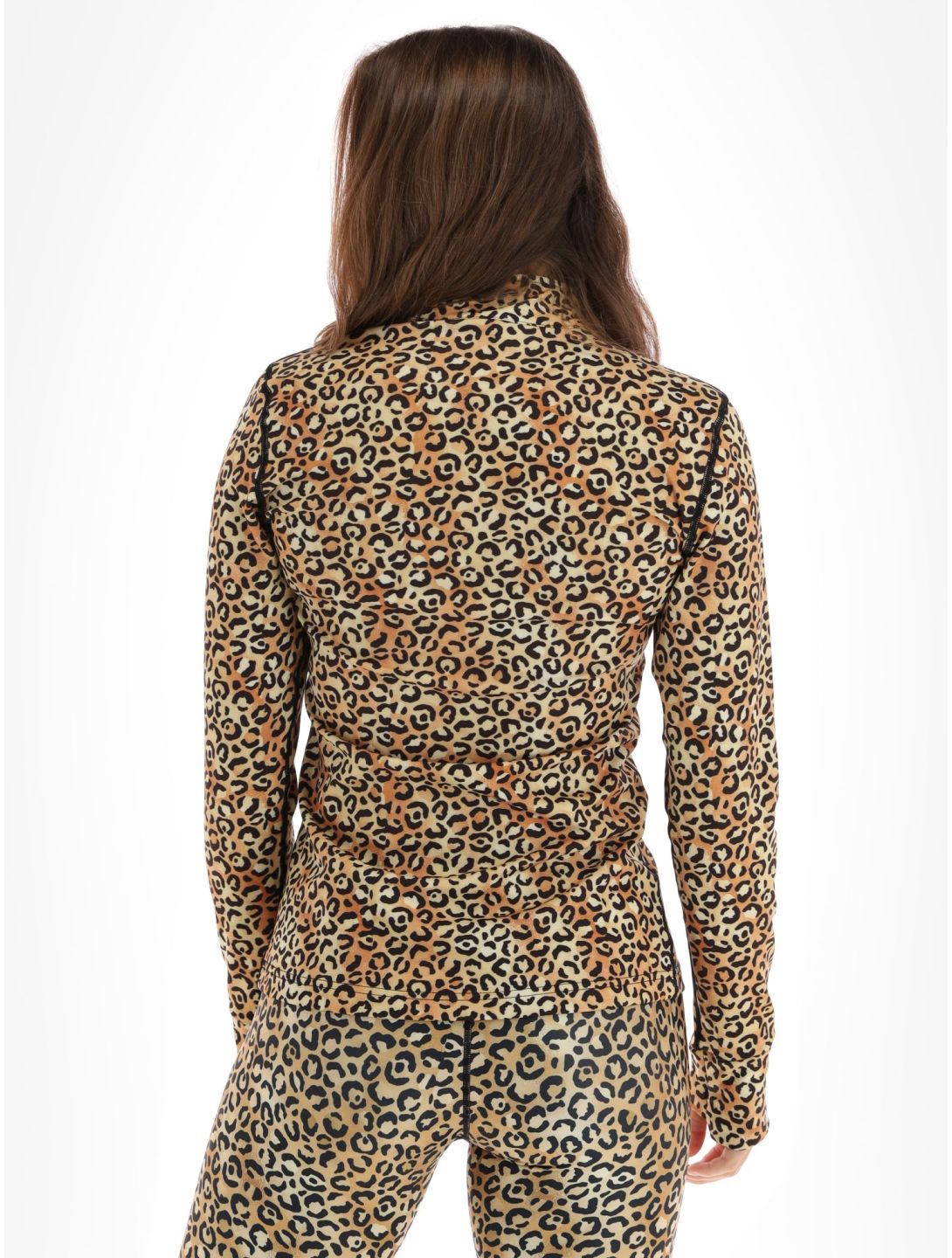 Poederbaas, Animal maglione donna Panther Brown marrone 