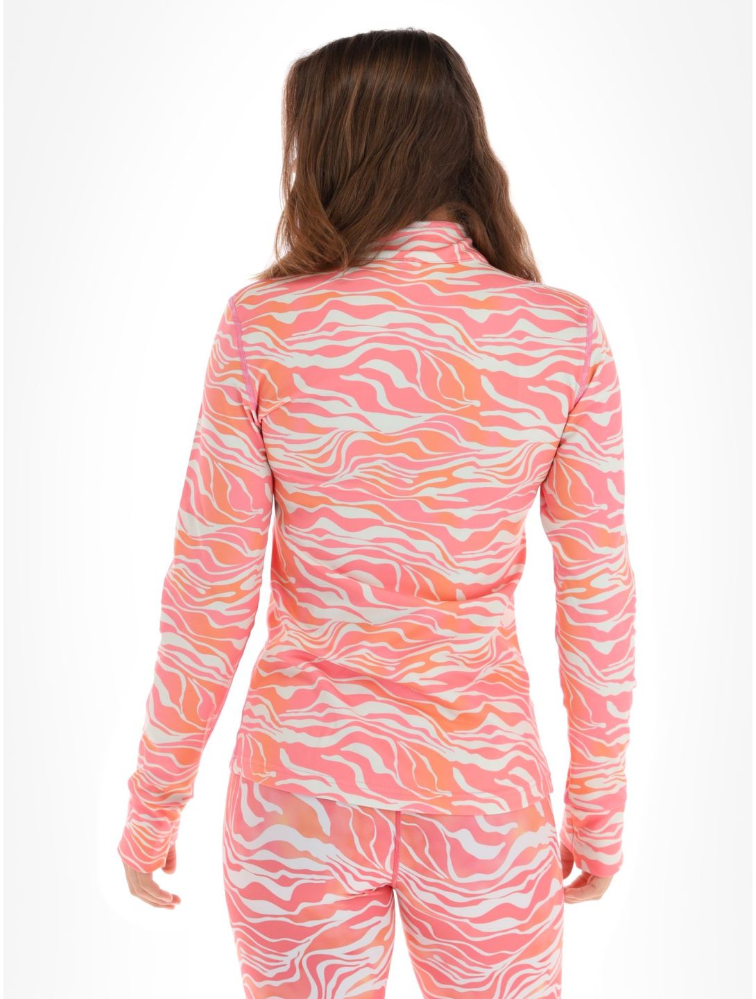 Poederbaas, Animal maglione donna Zebra Pink rosa 