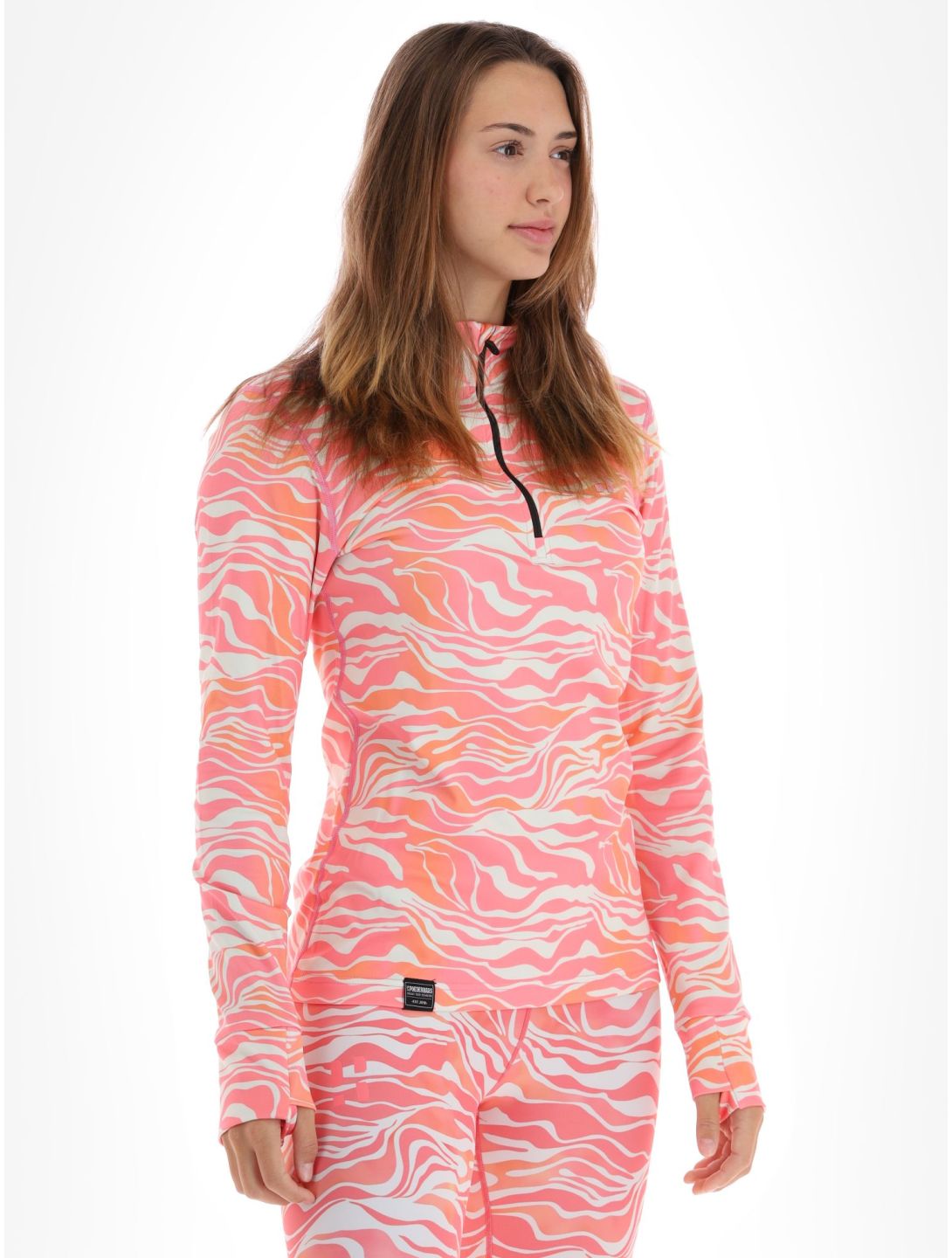 Poederbaas, Animal maglione donna Zebra Pink rosa 