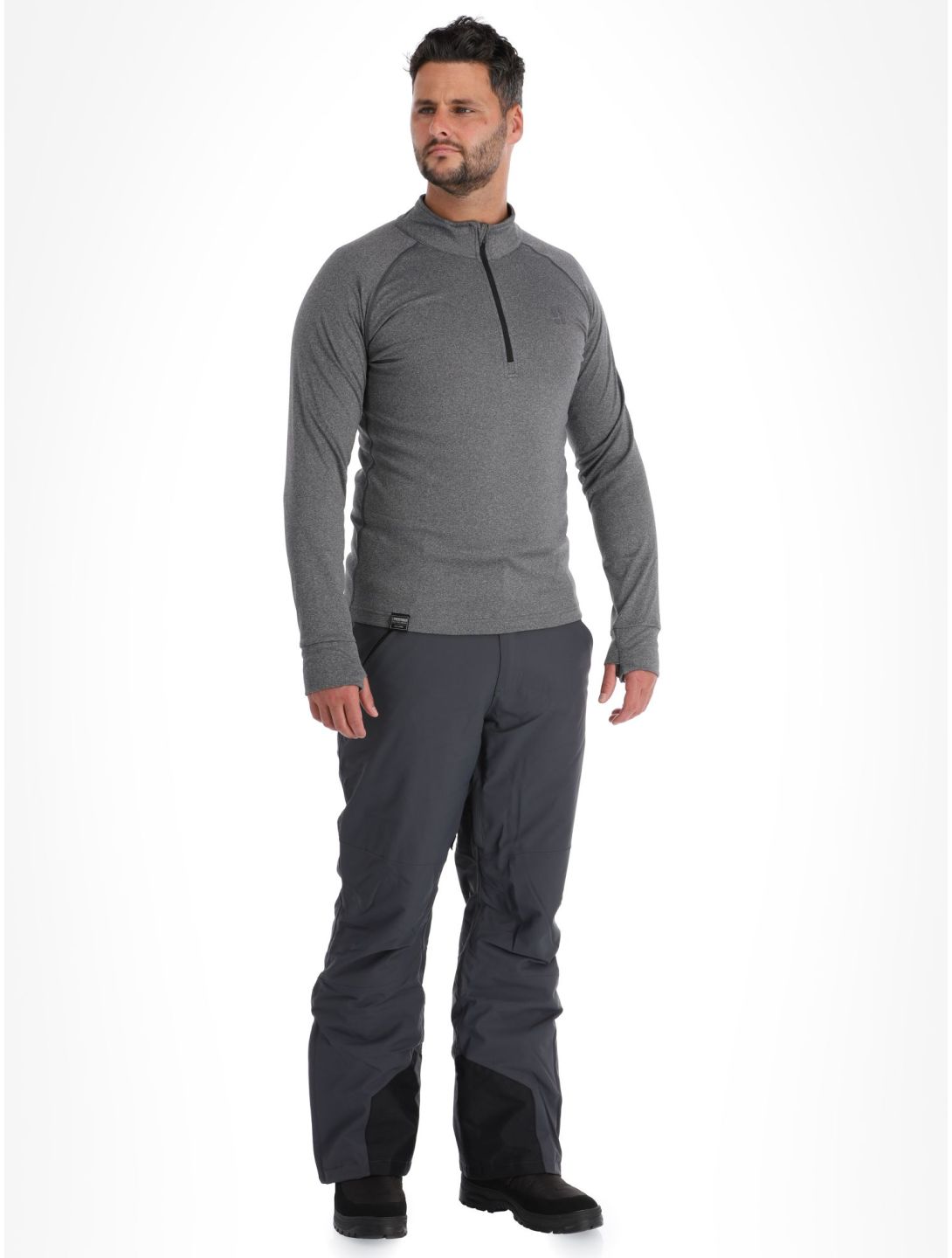 Poederbaas, Arctic maglione uomo Grey grigio 