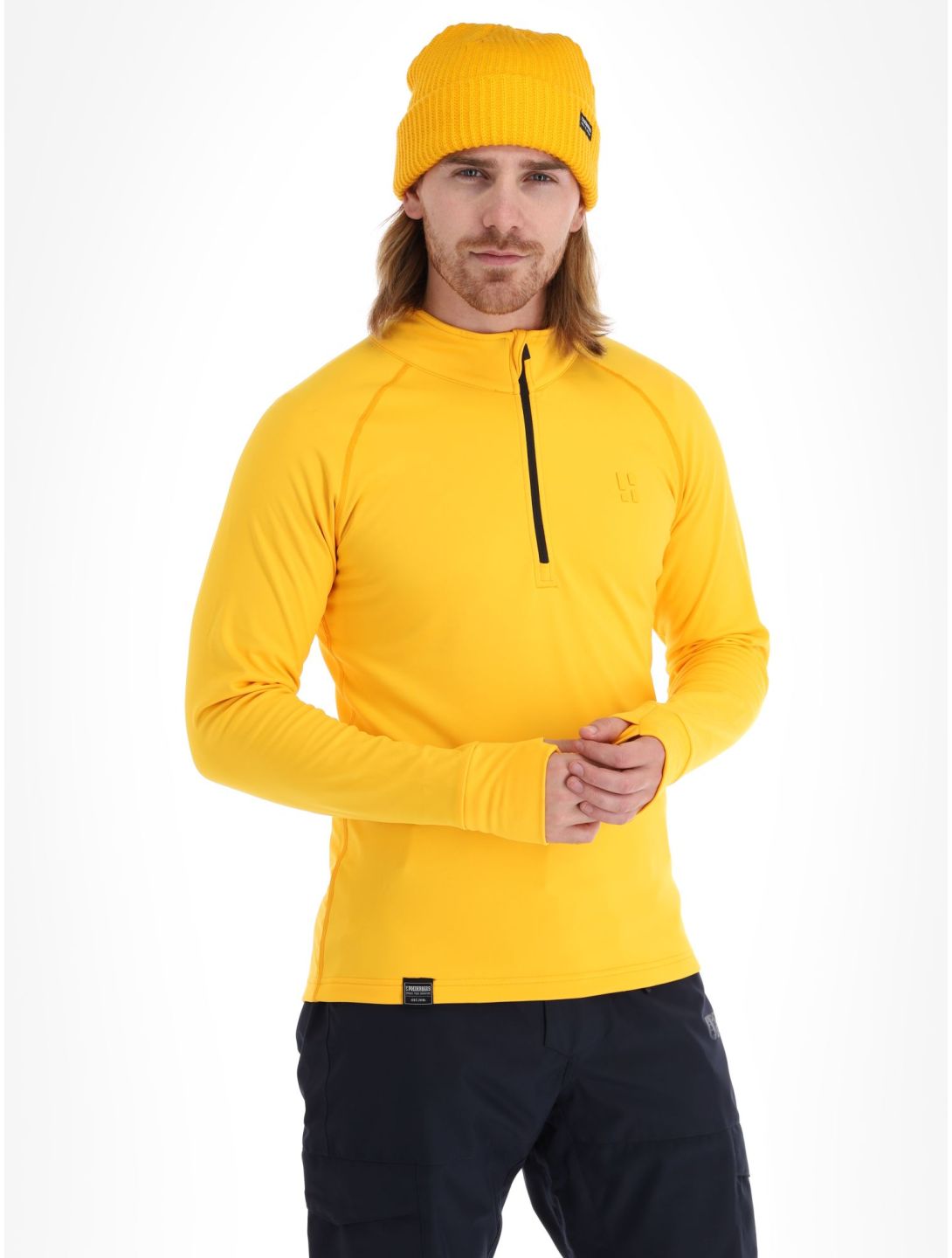 Poederbaas, Arctic maglione uomo Yellow giallo 