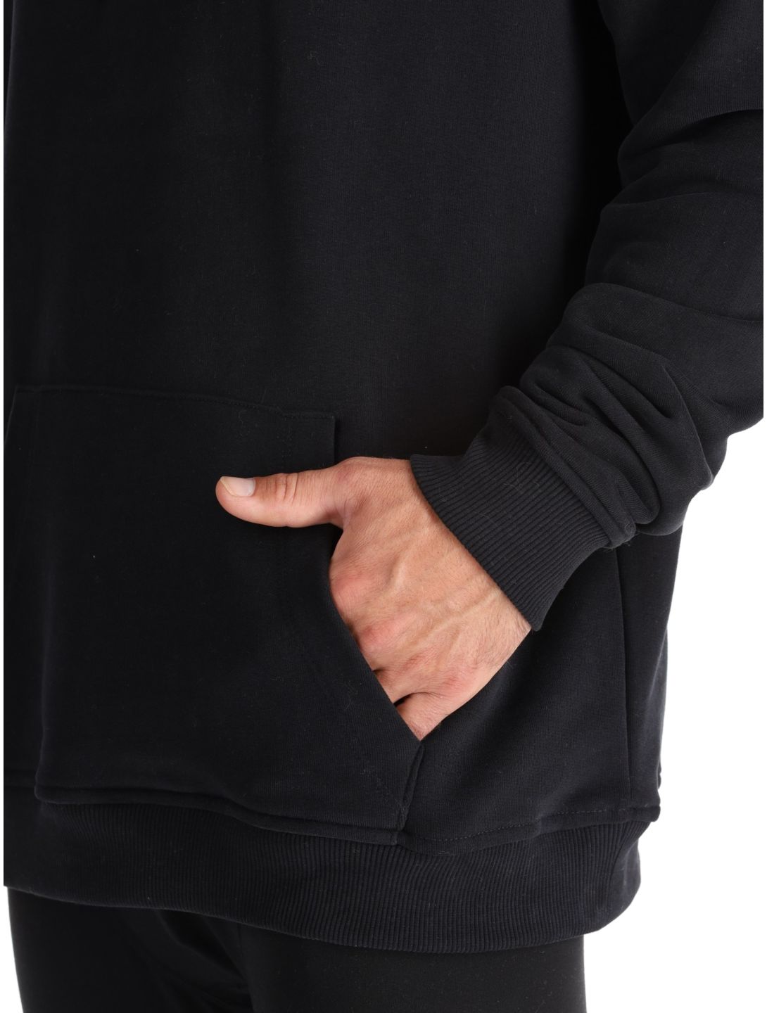 Poederbaas, Arty Hoody felpa uomo Black nero 