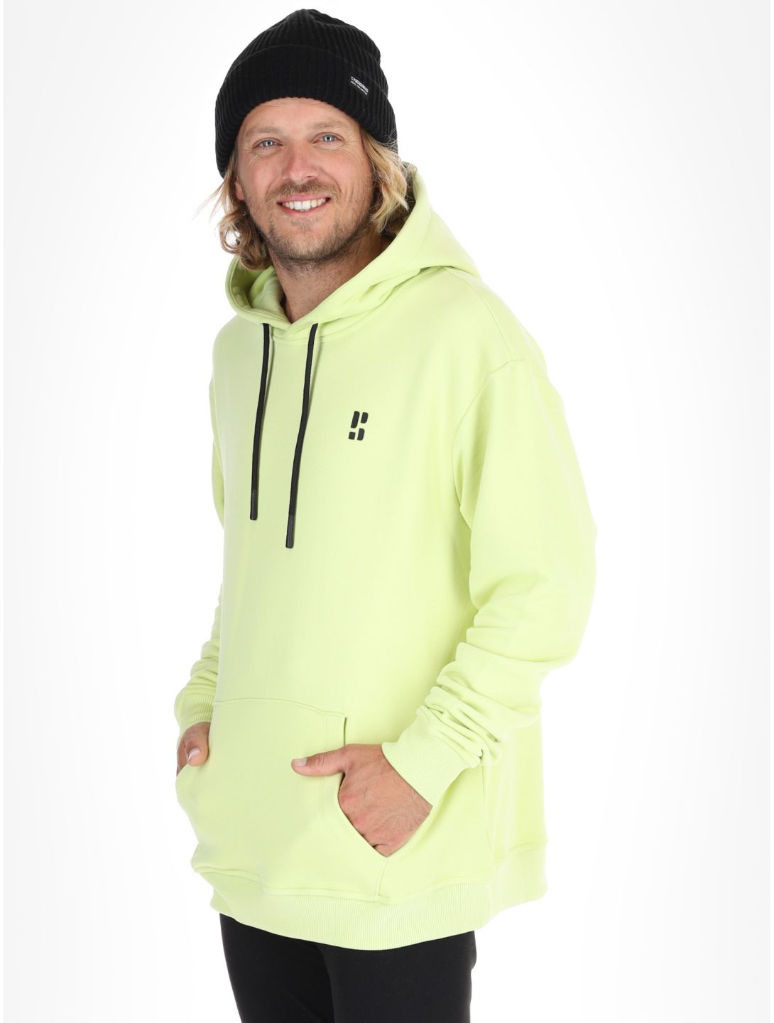 Poederbaas, Arty Hoody felpa uomo Matcha Green verde 