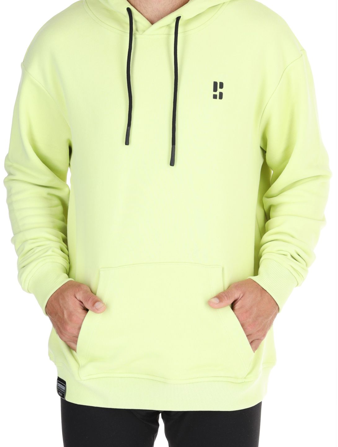 Poederbaas, Arty Hoody felpa uomo Matcha Green verde 