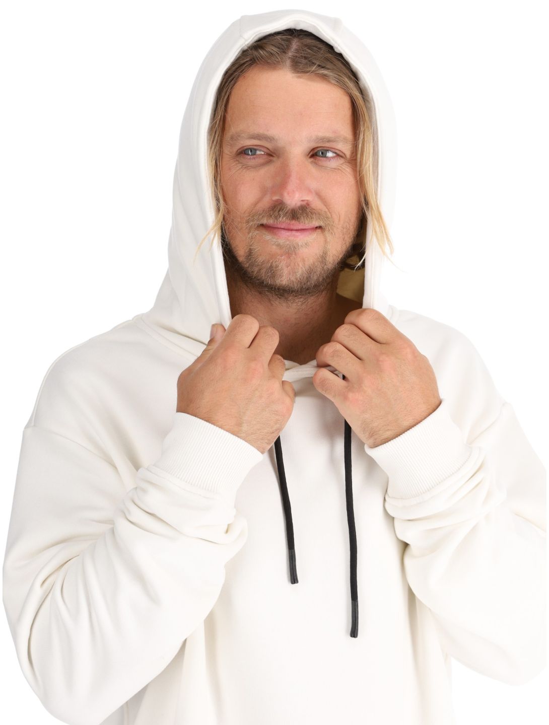 Poederbaas, Arty Hoody felpa uomo Off White bianco 