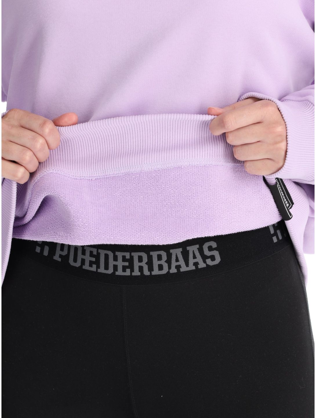 Poederbaas, Arty Sweater felpa donna Lila viola 