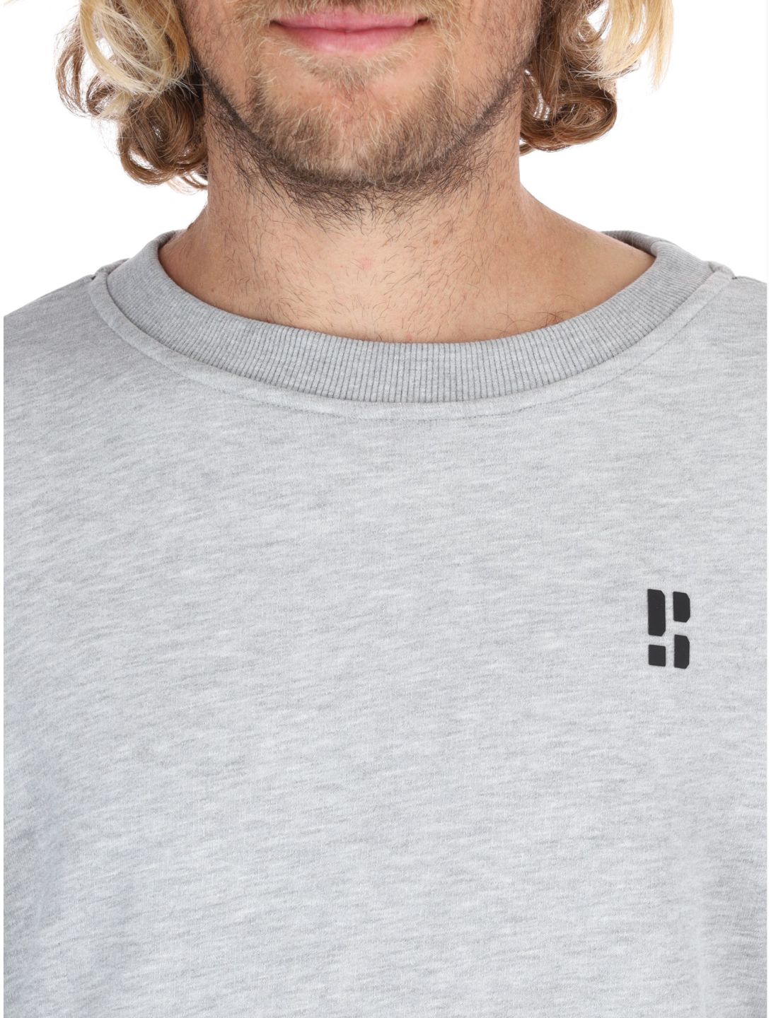 Poederbaas, Arty Sweater felpa uomo Grey grigio 