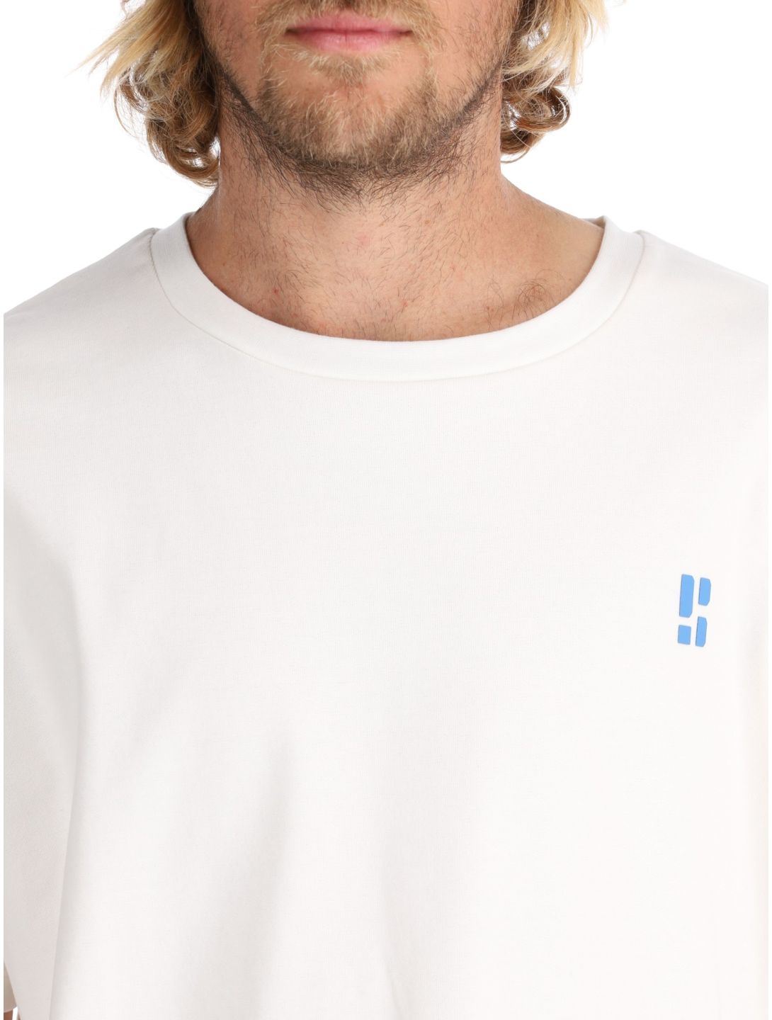 Poederbaas, Arty T-shirt maglia uomo Off White bianco 