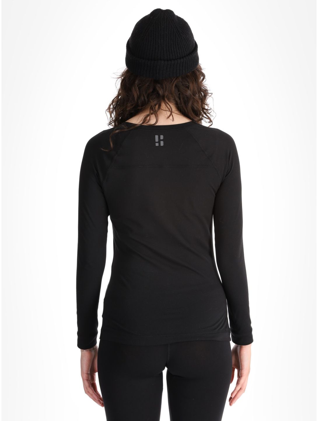 Poederbaas, Lightweight Baselayer maglia termica donna Black nero 