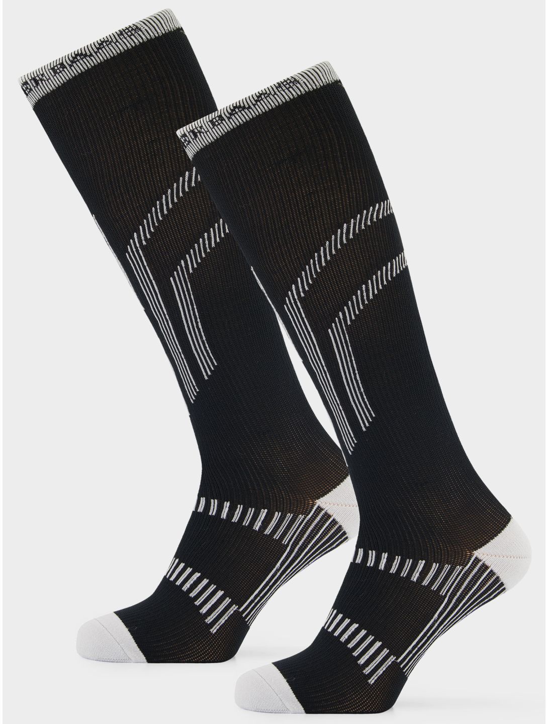 Poederbaas, Lightweight Functional Ski Socks 2-pack calzini da sci 2-pack unisex Black nero 