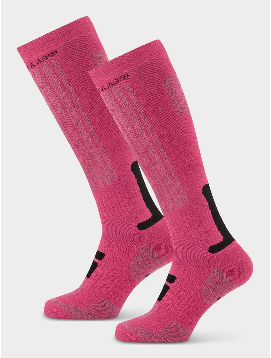 Poederbaas, Ski Socks 2-pack calzini da sci unisex Pink rosa 