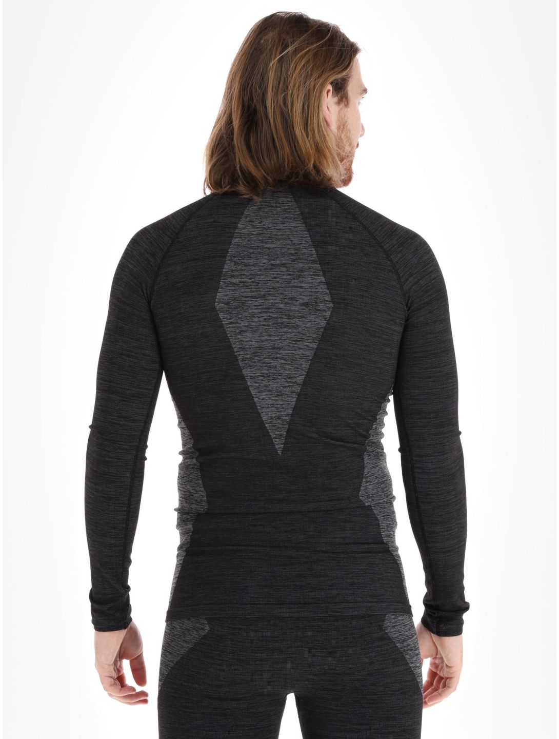 Poederbaas, Technical Thermo Longsleeve maglia termica uomo Black nero 