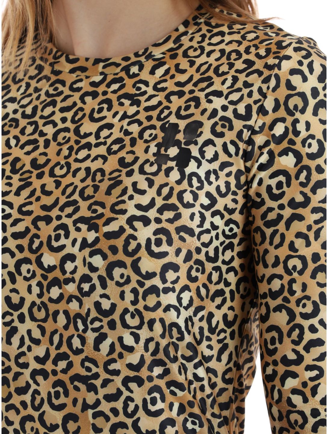 Poederbaas, Thermo Animal maglia termica donna Panther Brown marrone 