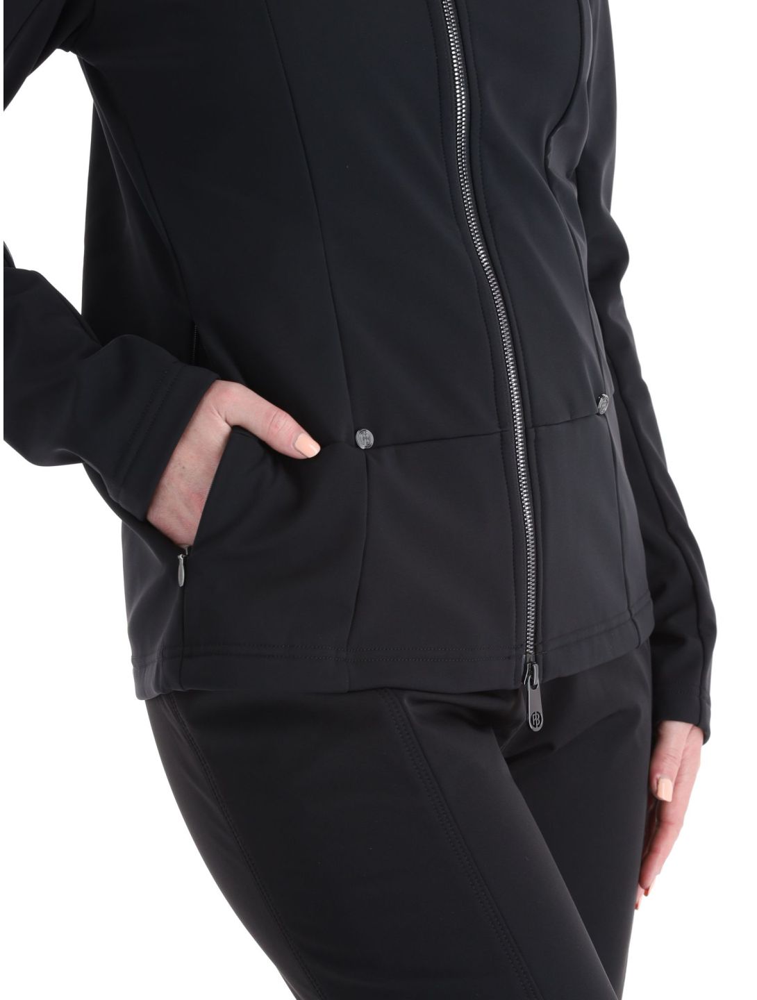 Poivre Blanc, Luxe Sport Line W23-1600-WO gilet donna Black nero 