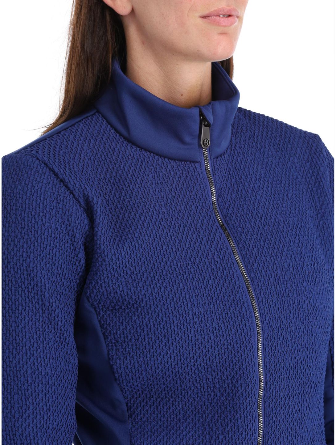 Poivre Blanc, Luxe Sport Line W23-1603-WO/S gilet donna Smock Infinity Blue blu 