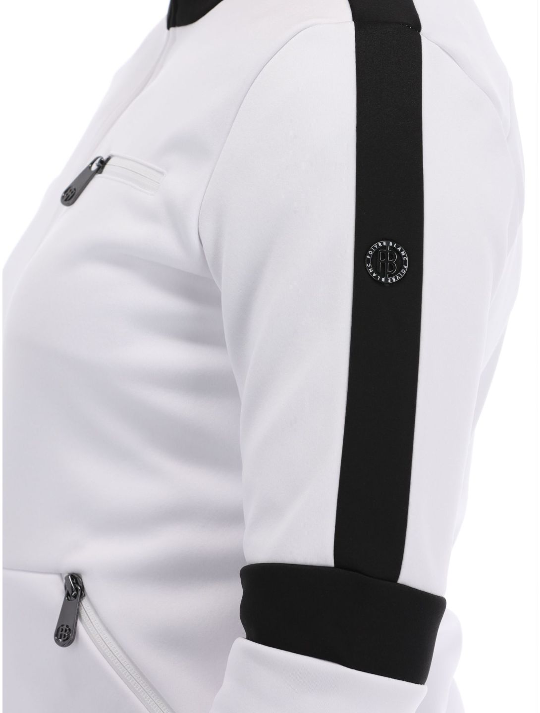 Poivre Blanc, Luxe Sport Line W23-1701-WO/A gilet donna White bianco 