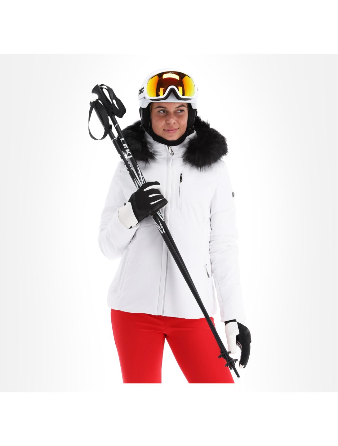 Poivre Blanc, Stretch Ski Jacket giacca sci donna bianco 