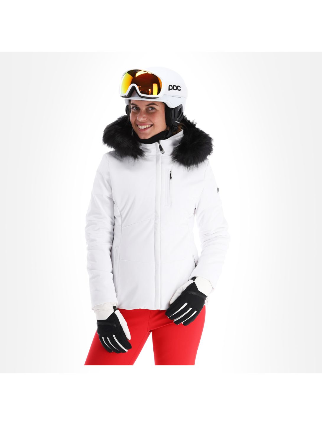 Poivre Blanc, Stretch Ski Jacket giacca sci donna bianco 