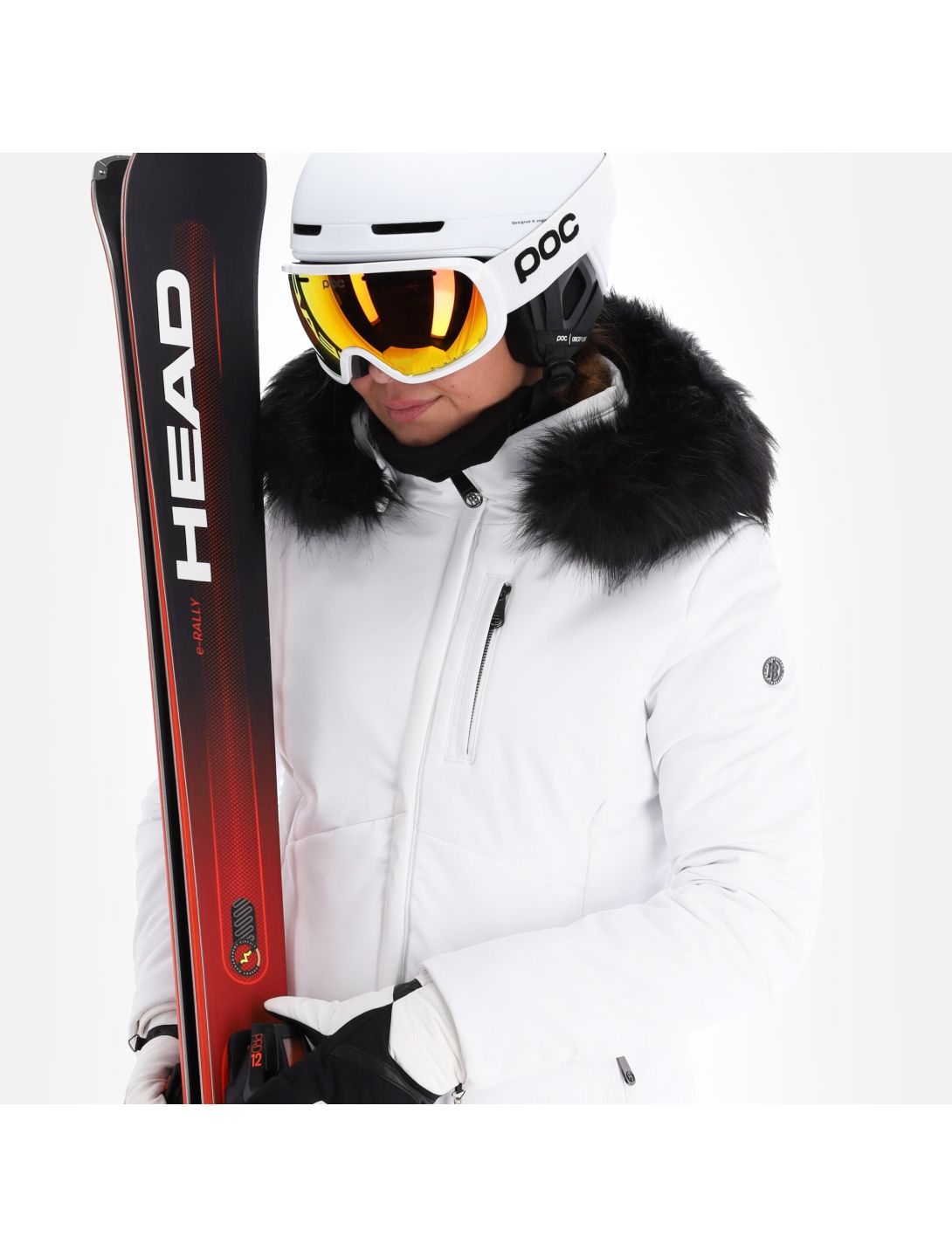 Poivre Blanc, Stretch Ski Jacket giacca sci donna bianco 