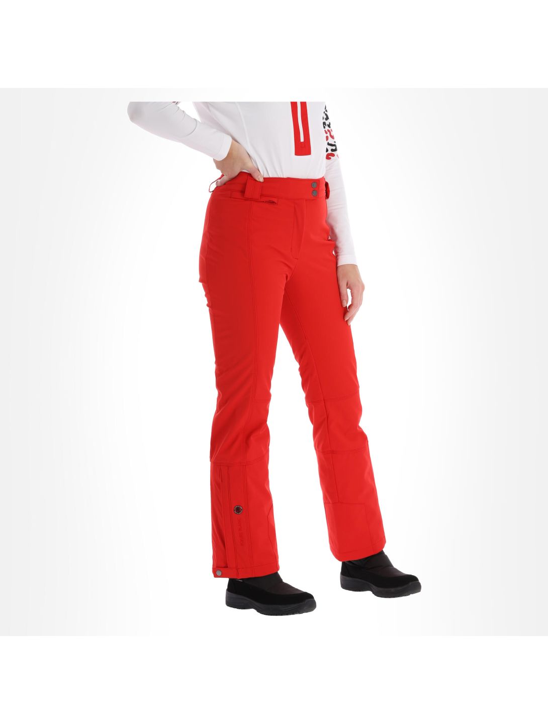 Poivre Blanc, Stretch Ski Pants pantaloni da sci donna scarlet rosso 