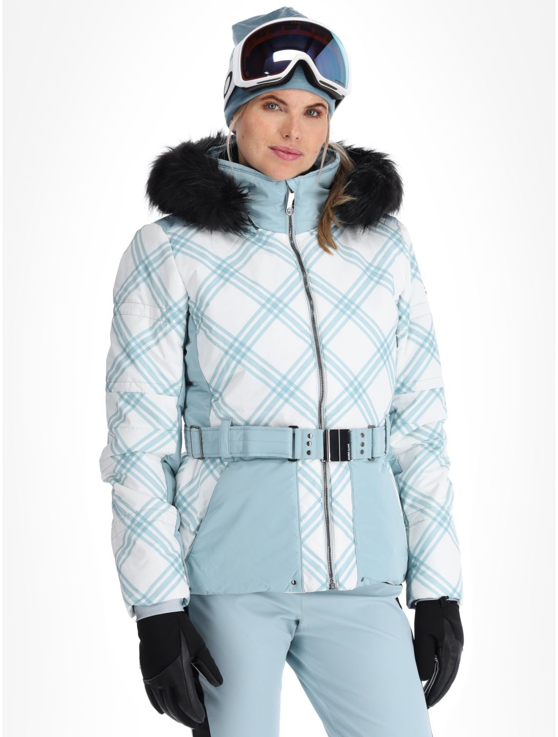 Poivre Blanc, Traditional 24PBH1003/WO/C giacca sci donna Cross Aloe Blue bianco, blu 