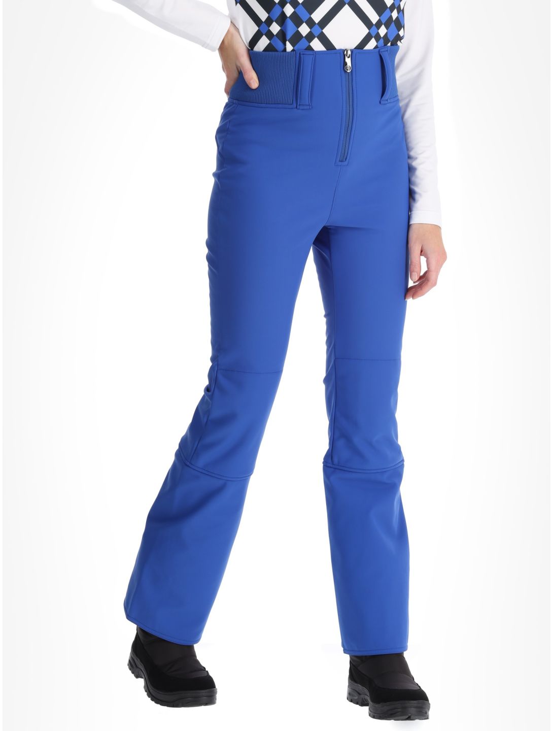 Poivre Blanc, Traditional 24PBH1121/WO/A pantaloni da sci softshell donna Acid Blue blu 