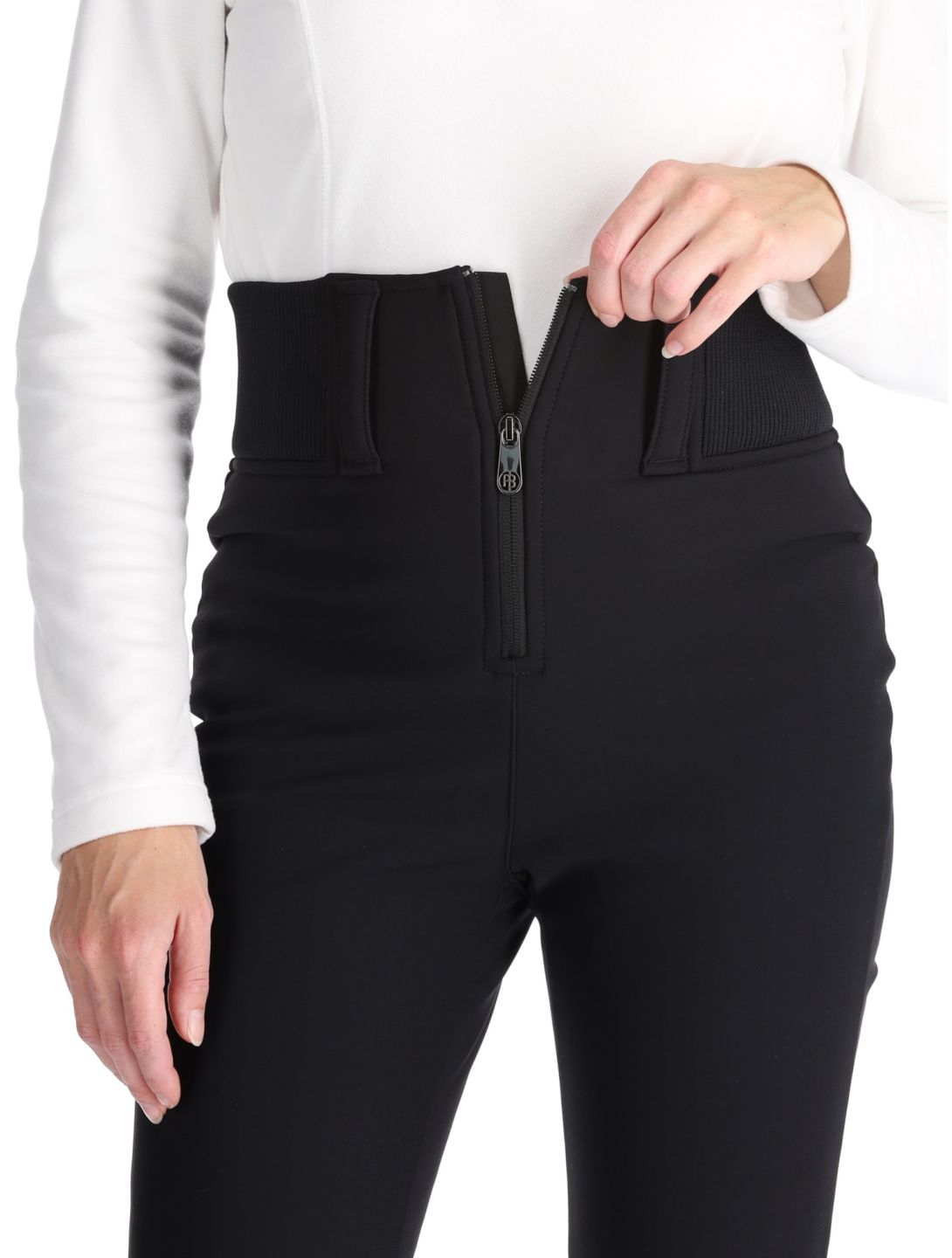 Poivre Blanc, Traditional 24PBH1121/WO/A pantaloni da sci softshell donna Black nero 