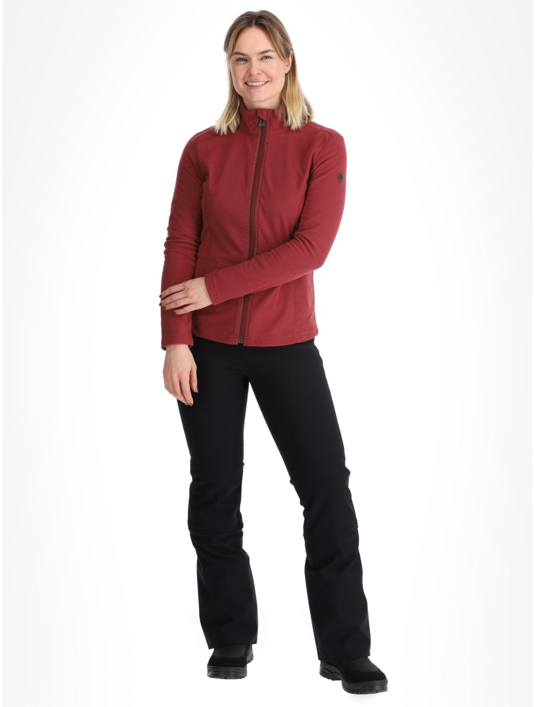 Poivre Blanc, Traditional 24PBH1500/WO gilet donna Burgundy Red rosso 