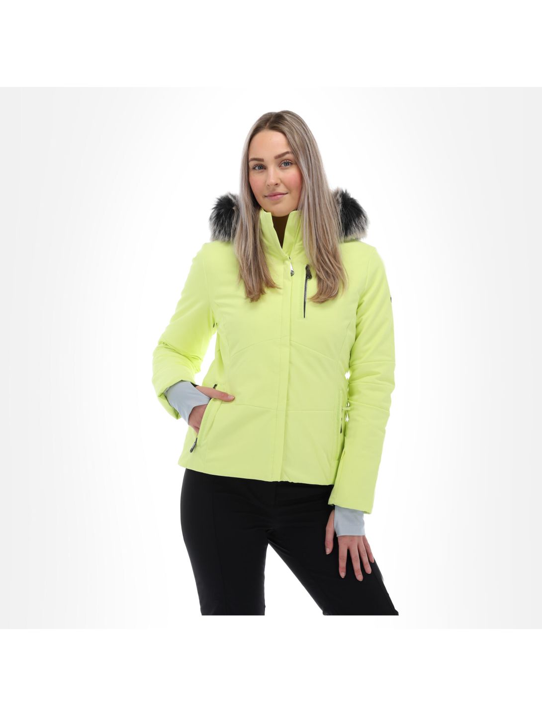 Poivre Blanc, W20-0802-Wo/A giacca sci slim fit donna giallo aurora