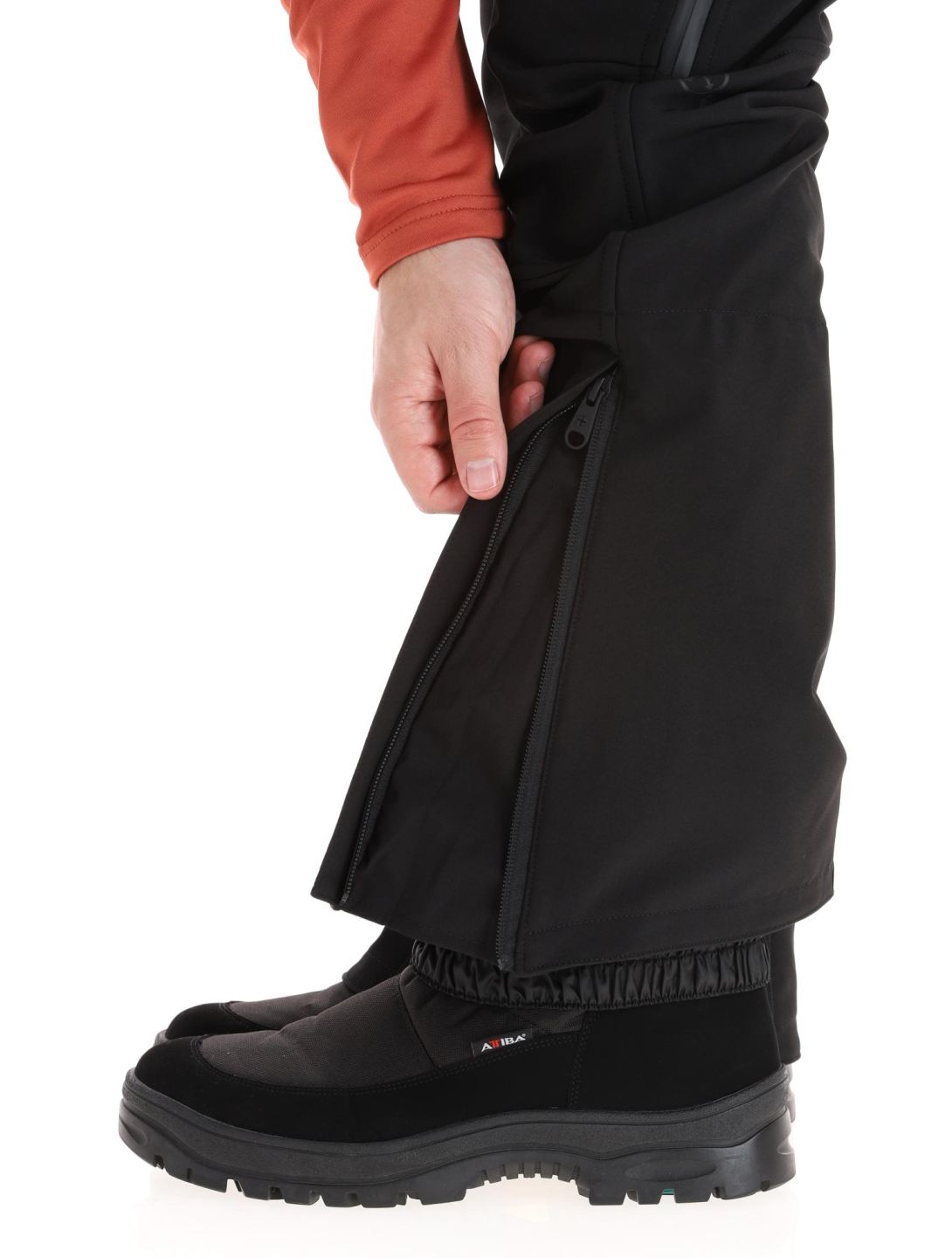 Protest, Hollow pantaloni da sci softshell uomo True Black nero 