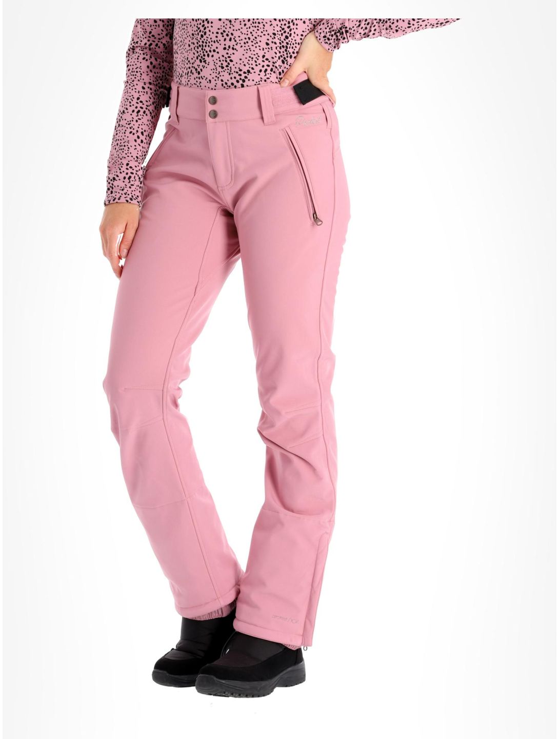 Protest, Lole pantaloni da sci softshell donna Cameo Pink rosa 