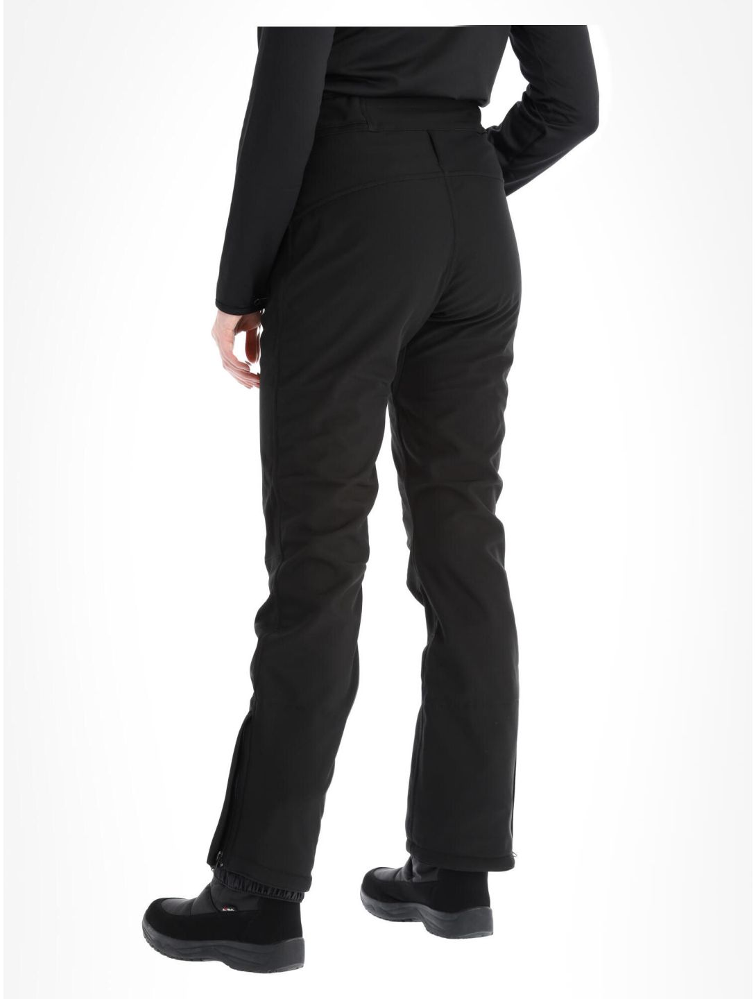 Protest, Lole pantaloni da sci softshell donna True Black nero 