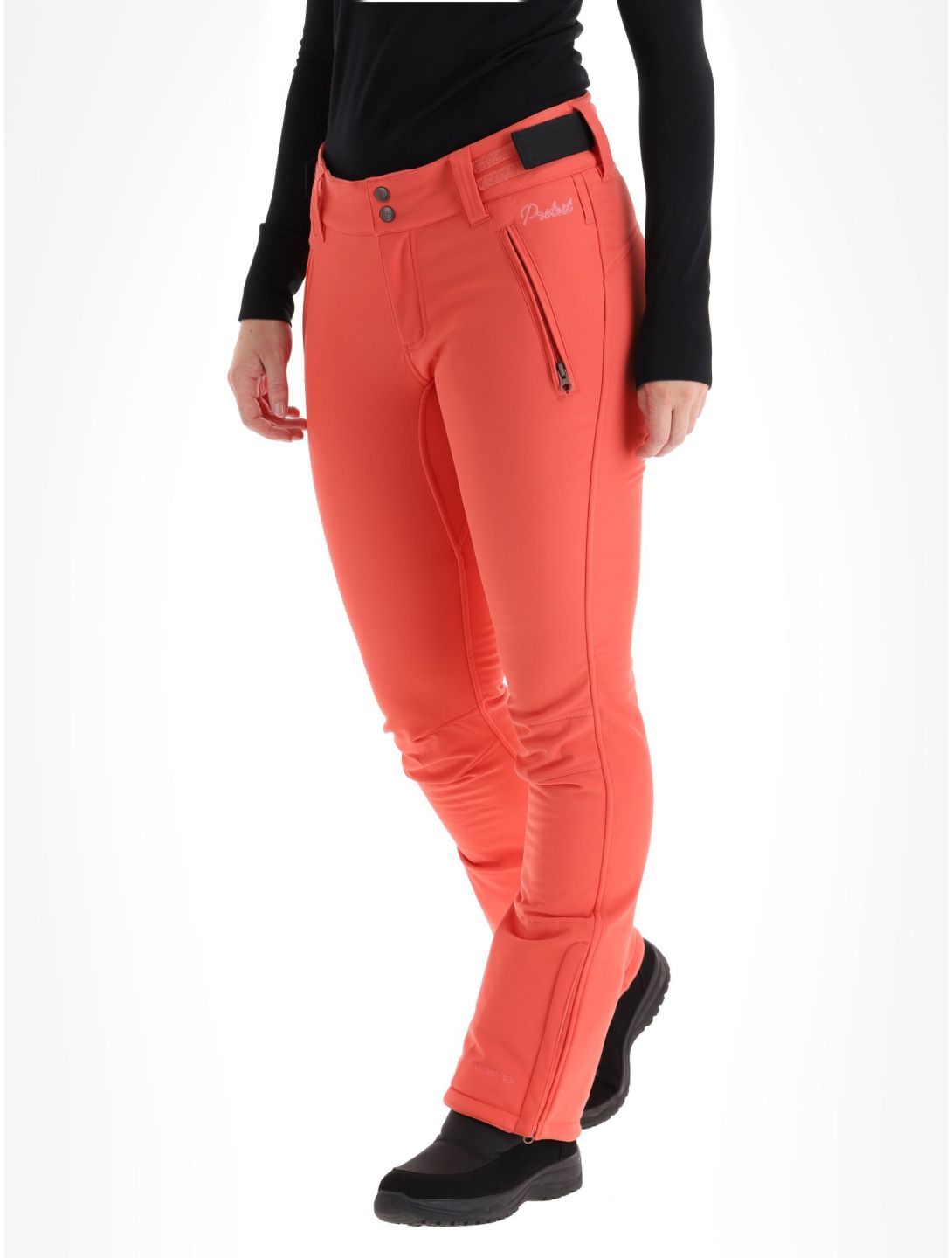 Protest, Lole pantaloni da sci softshell donna Tosca Red rosso 