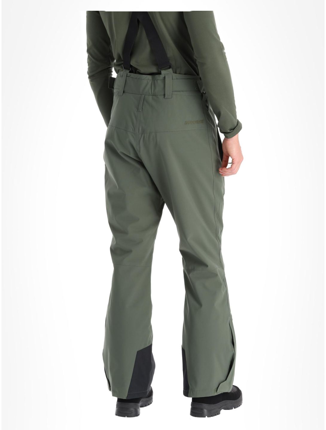 Protest, Owens pantaloni da sci uomo Thyme verde 